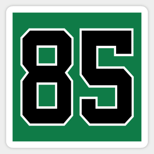 Number 85 Sticker